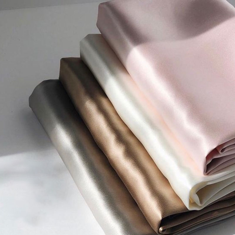 Wholesale high-quality custom fabric 100% pure silk fabric