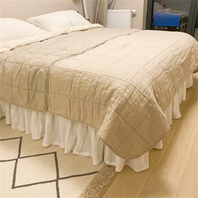 Solid Color OEKO-TEX 100% European Flax Linen Bed sheets Duvet Cover Bedding Set