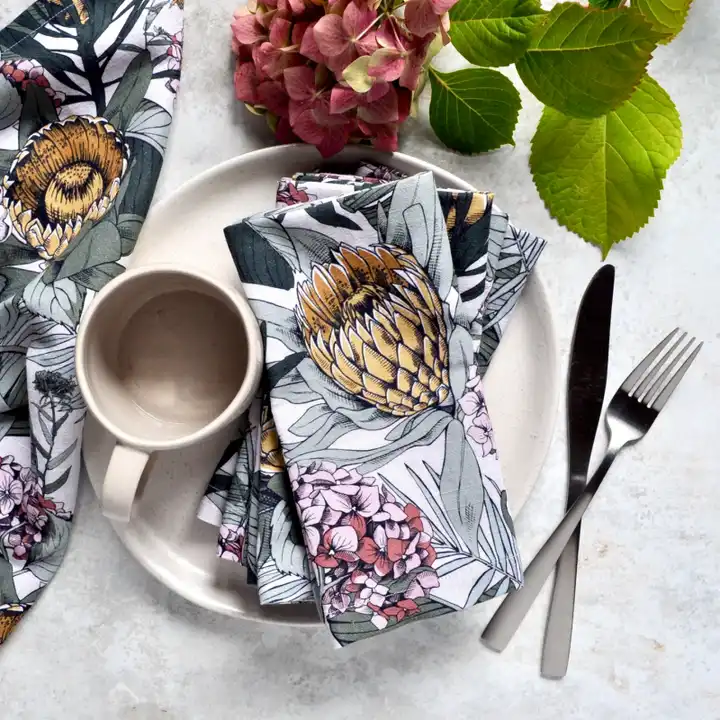 wholesale grey napkins